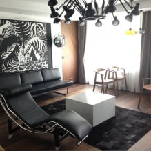 Layout and design of the apartment is 54 square meters. m-4