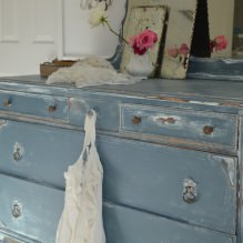 Shabby chic in the interior: style description, choice of color, decoration, furniture and decor-10