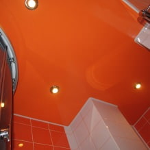 Design de salle de bain en orange-15