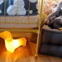 Éclairage dans la chambre des enfants: règles et options-25