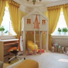 Habitació infantil en tons grocs-17