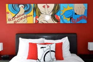 Pop art style in the interior: design features, choice of finishes, furniture, paintings