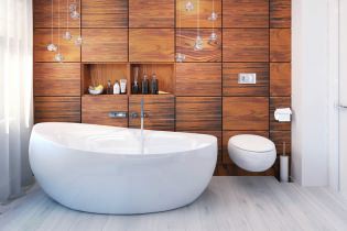 Интериорен дизайн на красива баня 8 кв. м.