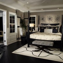 Art deco tarzında yatak odası: özellikler, fotoğraf-10