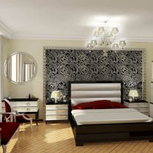 Phòng ngủ theo phong cách trang trí nghệ thuật: tính năng, ảnh-7