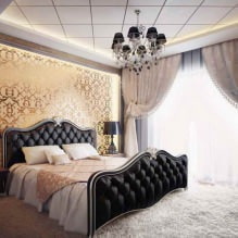 Bedroom in the style of art deco: features, photo-3