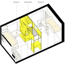 Det moderne design af en tre-værelses lejlighed på 80 kvadratmeter. m. i Moskva-4