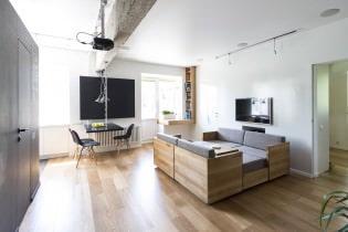 Den moderna designen av en tre-rums lägenhet på 80 kvadratmeter. m. i Moskva