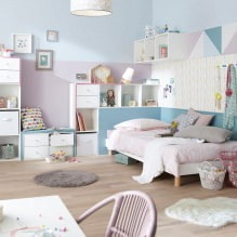 Interior in pastel colors: features, choice of wallpaper, style, combination-4